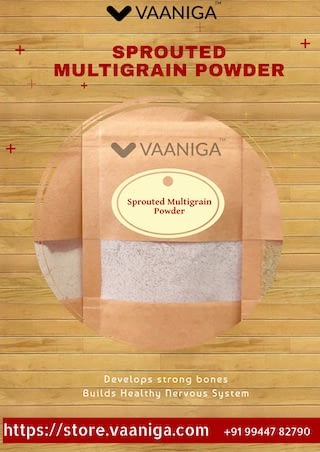 VAANIGA Sprouted Multi Grain Powder