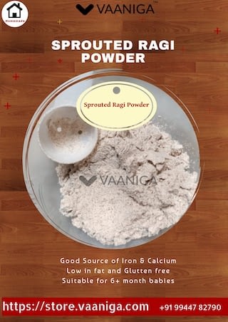 VAANIGA Sprouted Ragi Powder Homepage 320 x 452